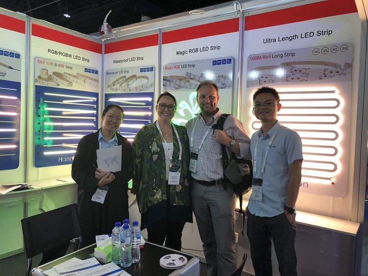 Hanron take part in <Light Middle East> Exhibition in Dubai