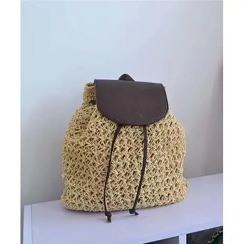 CUSTOM STRAW BACKPACK