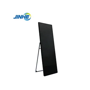 P2 Indoor Poster Advertising Full Color Mirror LED Display Screen