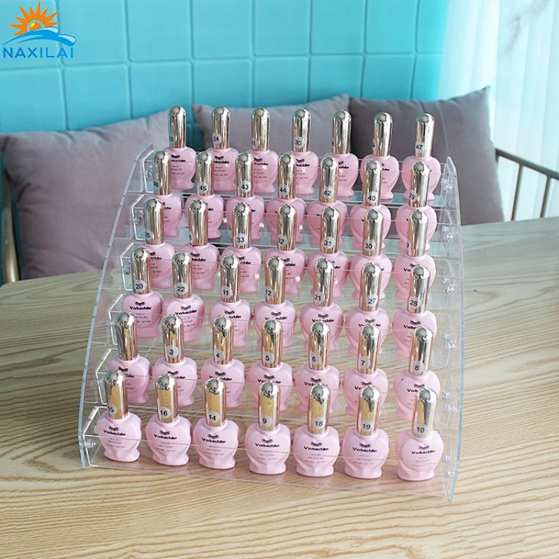 Naxilai Acrylic Nail Polish Display Rack Nail Polish Racks