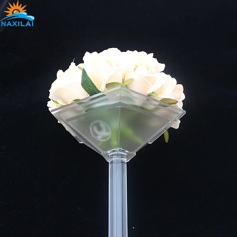 Naxilai Acrylic Bouquet Handle For Wedding