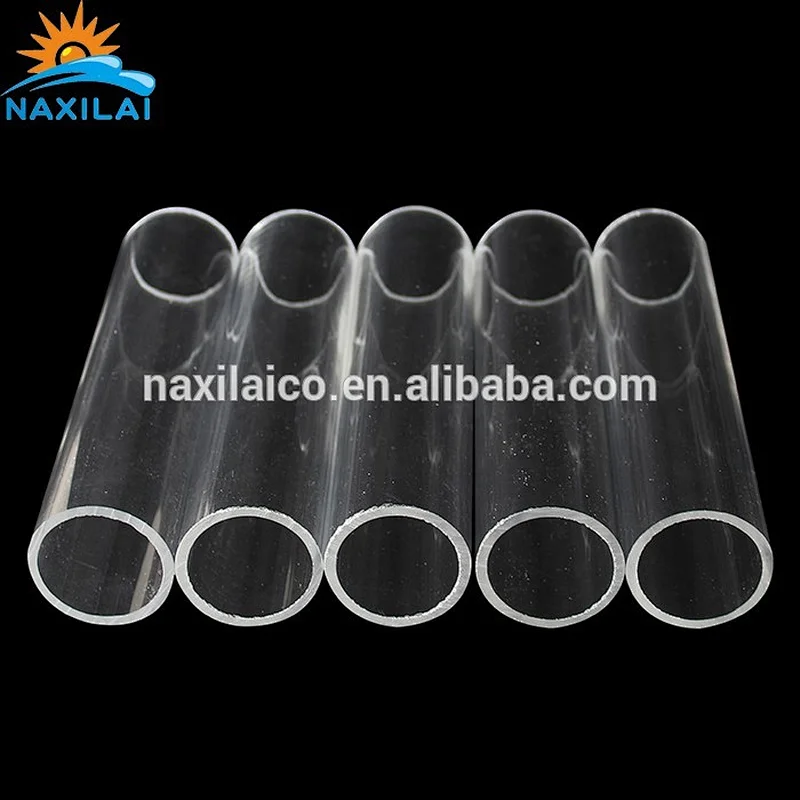 acrylic clear transparent tube