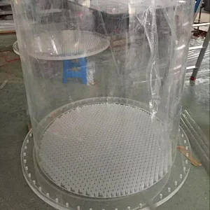 large diameter clear pipe