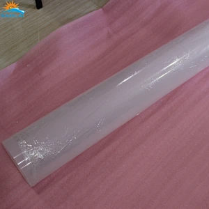 frosted acrylic round tube