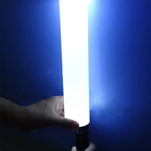 frosted acrylic cylinder