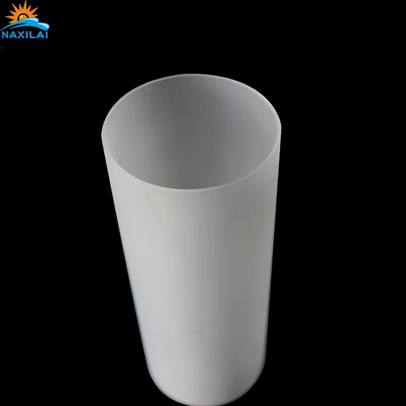 sand blast plastic tube