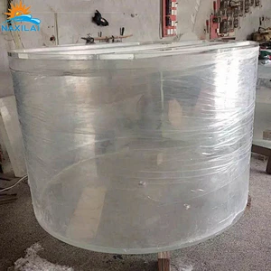 clear acrylic tube large diameter