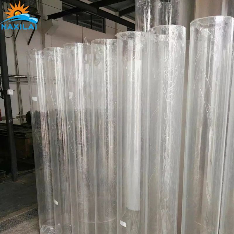 large plexiglass tube