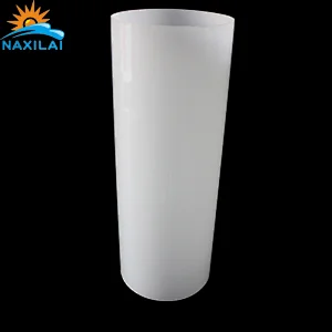 frosted perspex tube