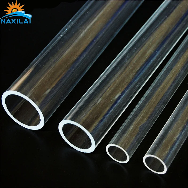clear rigid acrylic tube