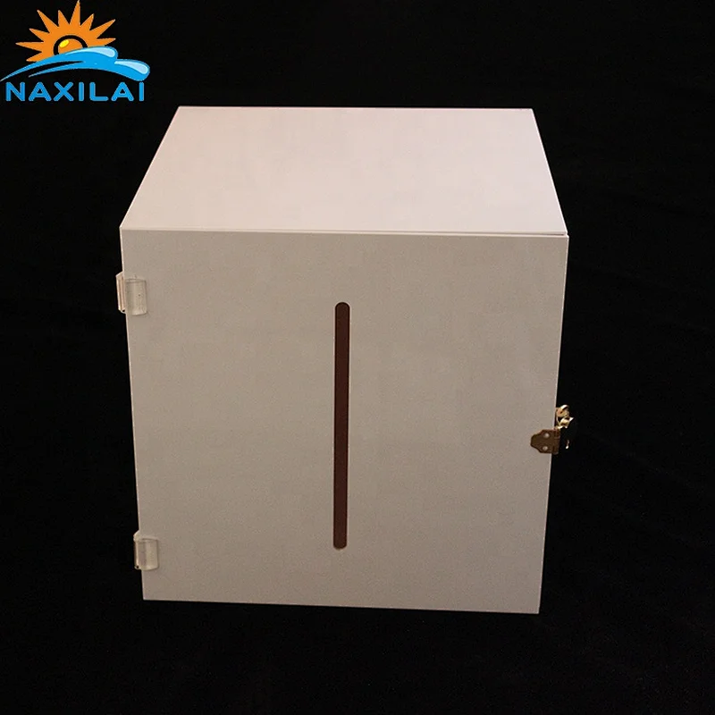 Naxilai Customized Acrylic Wishing Well Box With Lock