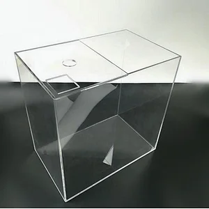 Naxilai Clear Plexiglass Fabrication Square Fish Tank