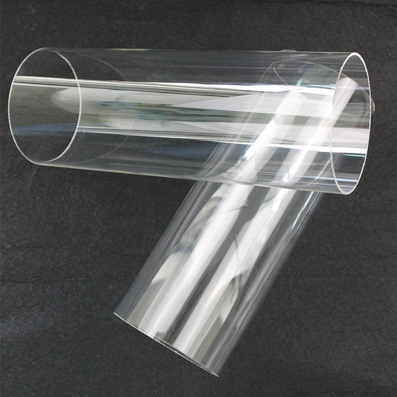 2 clear acrylic tube