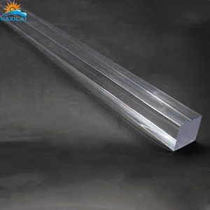 Naxilai Clear Square Acrylic Rods