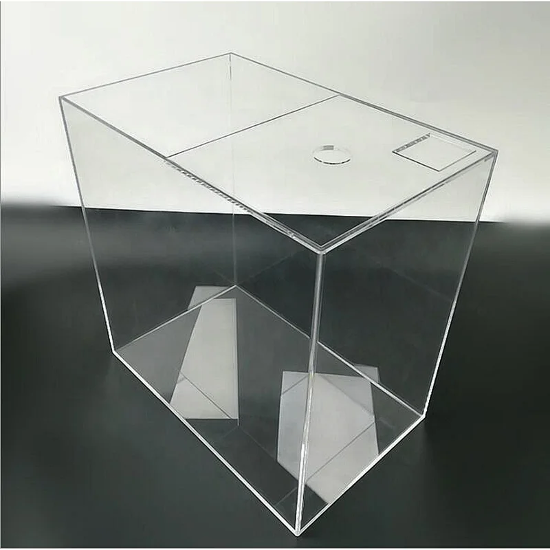 Naxilai Clear Plexiglass Fabrication Square Fish Tank