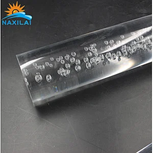 Naxilai Extruded Bubble Acrylic Tube