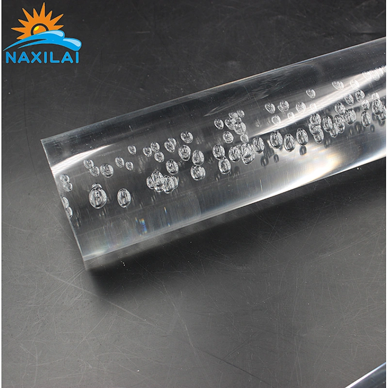 Naxilai Extruded Bubble Acrylic Tube