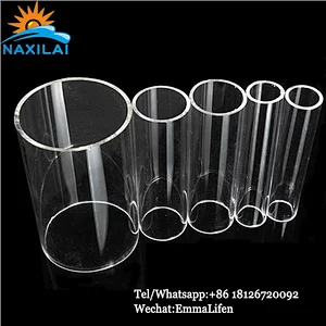 Naxilai Clear Acrylic Pipe Plastic Tube