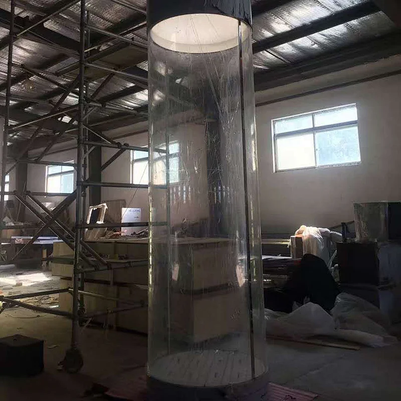 large diameter acrylic pipe