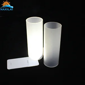 frosted acrylic round tube