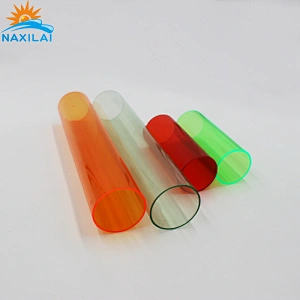 yellow acrylic tube