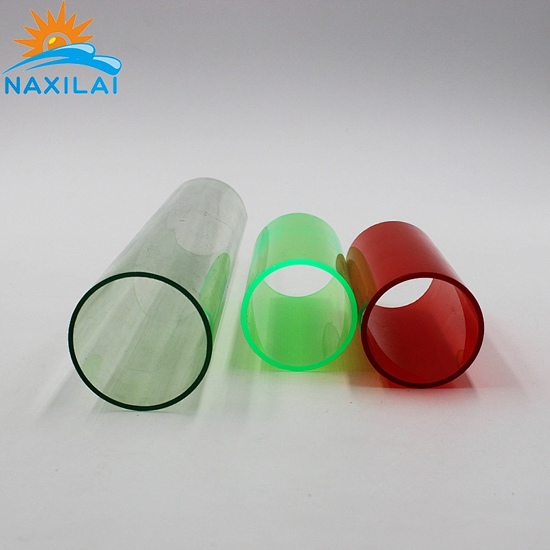 red acrylic tube
