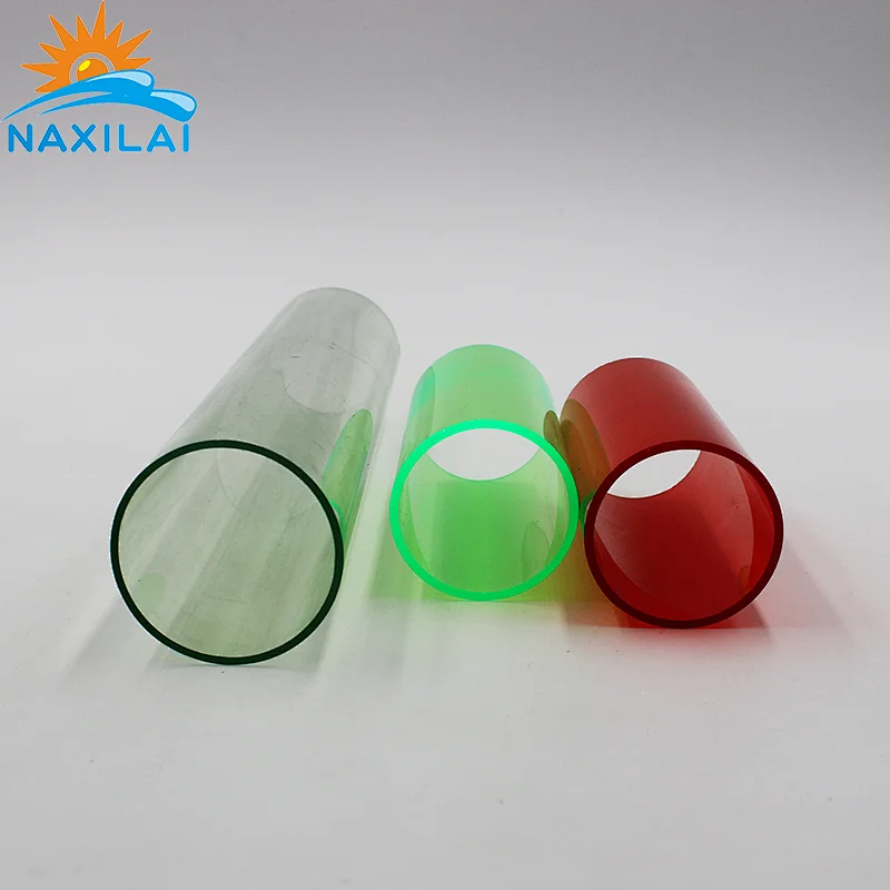 Naxilai Transparent Colored Acrylic Tube