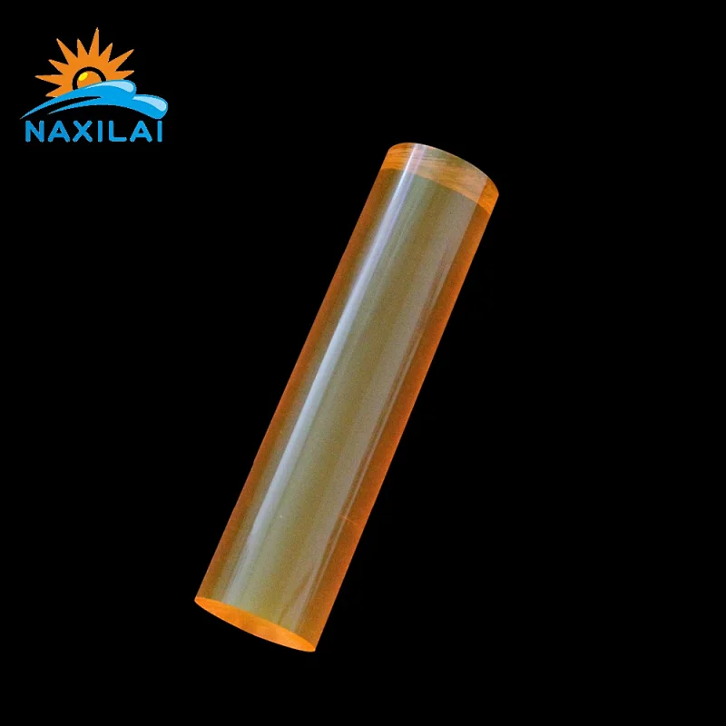 orange acrylic rod