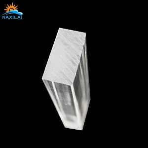 Naxilai Clear Rectangle Acrylic Rod