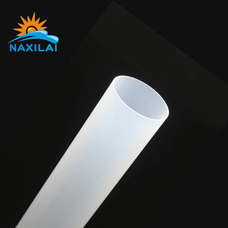 frosted perspex tube