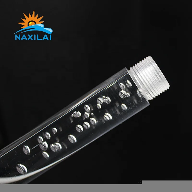 Naxilai Round Acrylic Plastic Rod Threaded Poles