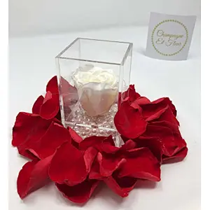 Naxilai 1 Hole Small Acrylic Single Flowers Box