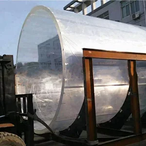 large diameter acrylic cylinder