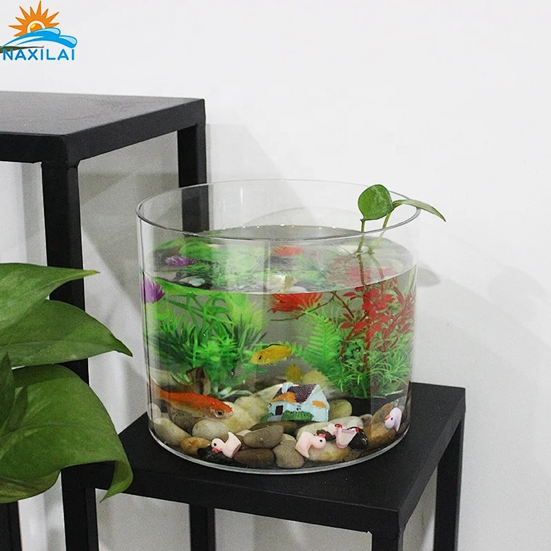 Naxilai Small Decoration Acrylic Fish Tank