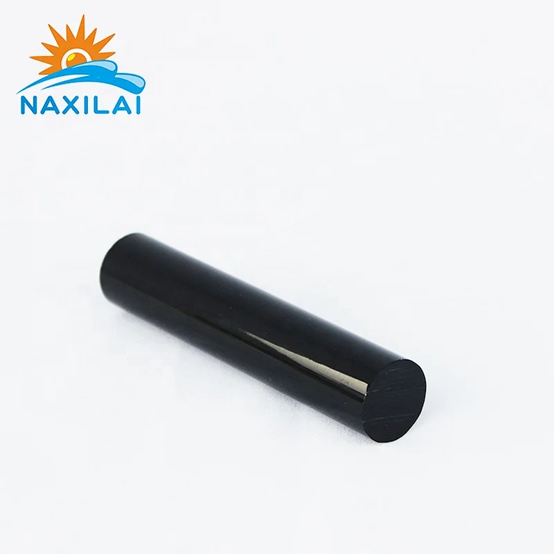 black acrylic rod