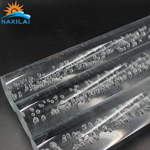 Naxilai Extruded Bubble Acrylic Tube