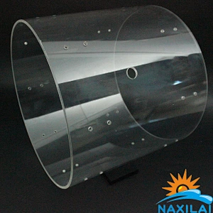 clear drum shell