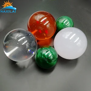 Naxilai CNC Processing Clear Plastic Balls