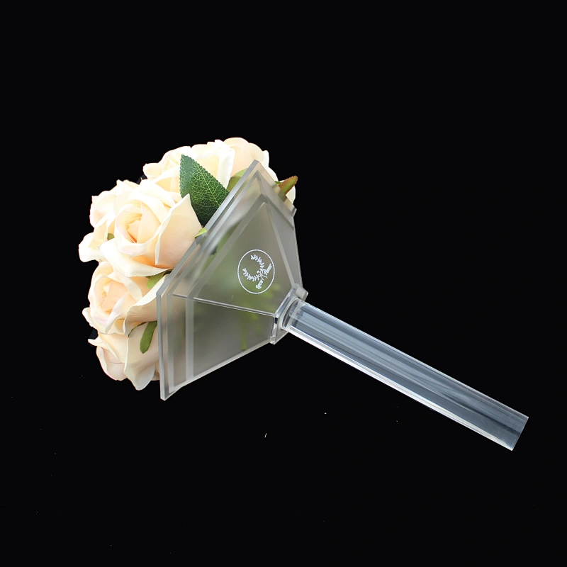 Naxilai Acrylic Wedding flower Holder Roses Bouquet
