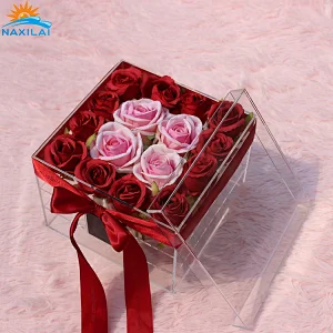 Naxilai 16 Holes Acrylic Flower Box