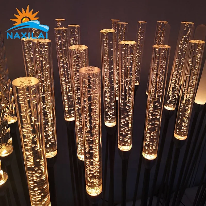 Naxilai Golden Acrylic Bubble Rod