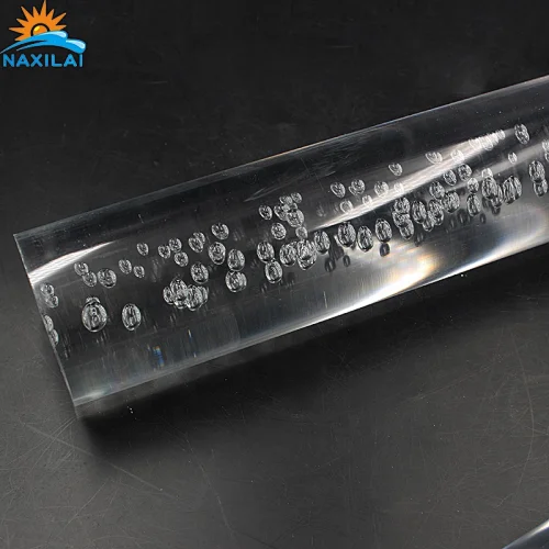 Naxilai Clear Plexiglass Acrylic Bubble Rod