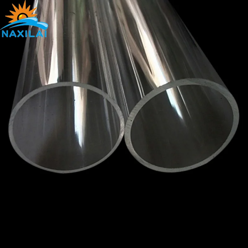 clear plexiglass tube