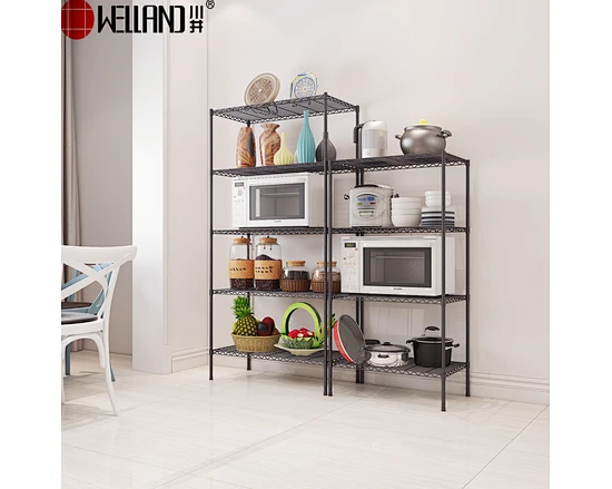 5 tiers wire shelving for storage