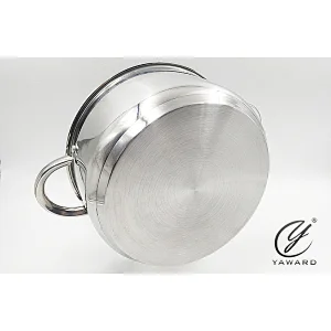 24 cm 2 Tier Stainless Steel Food Steamer