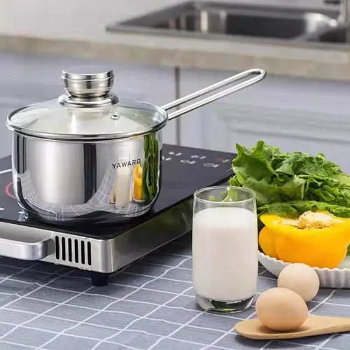 16 cm stainless steel saucepan