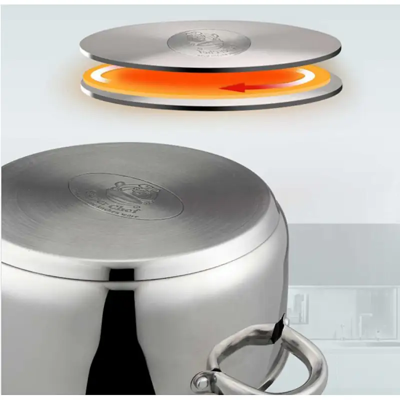 24 cm 2 Tier Stainless Steel Food Steamer