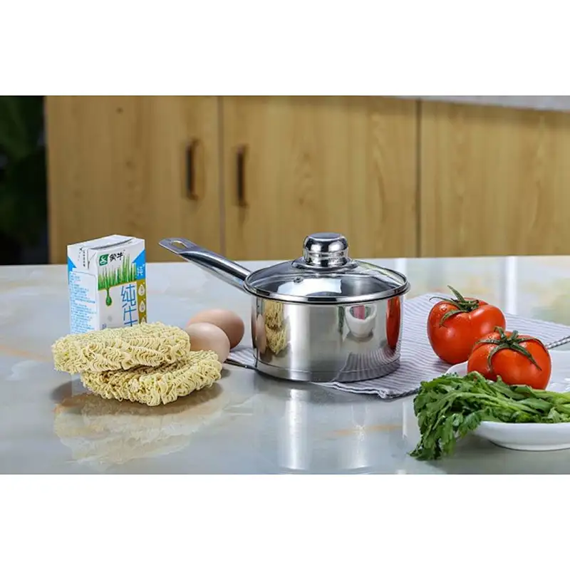 16 cm stainless steel milk pot