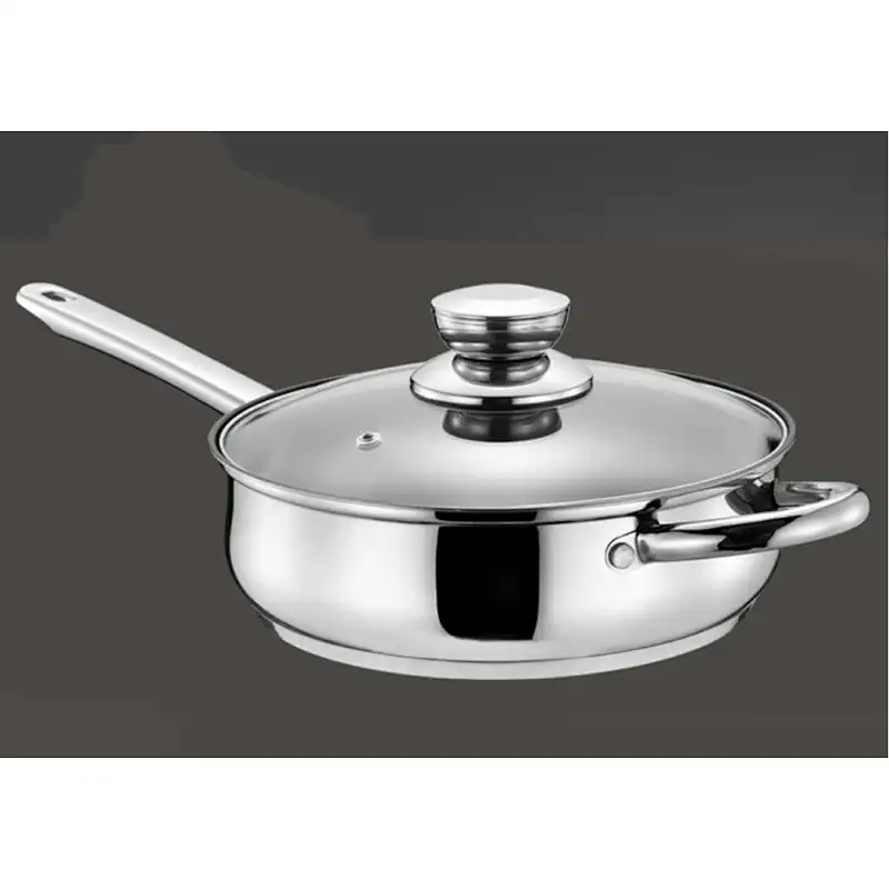 12-Pc  Stainless Steel Cookware Set