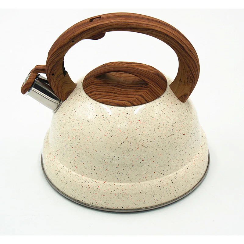 New quarterly stainless steel whistling kettle